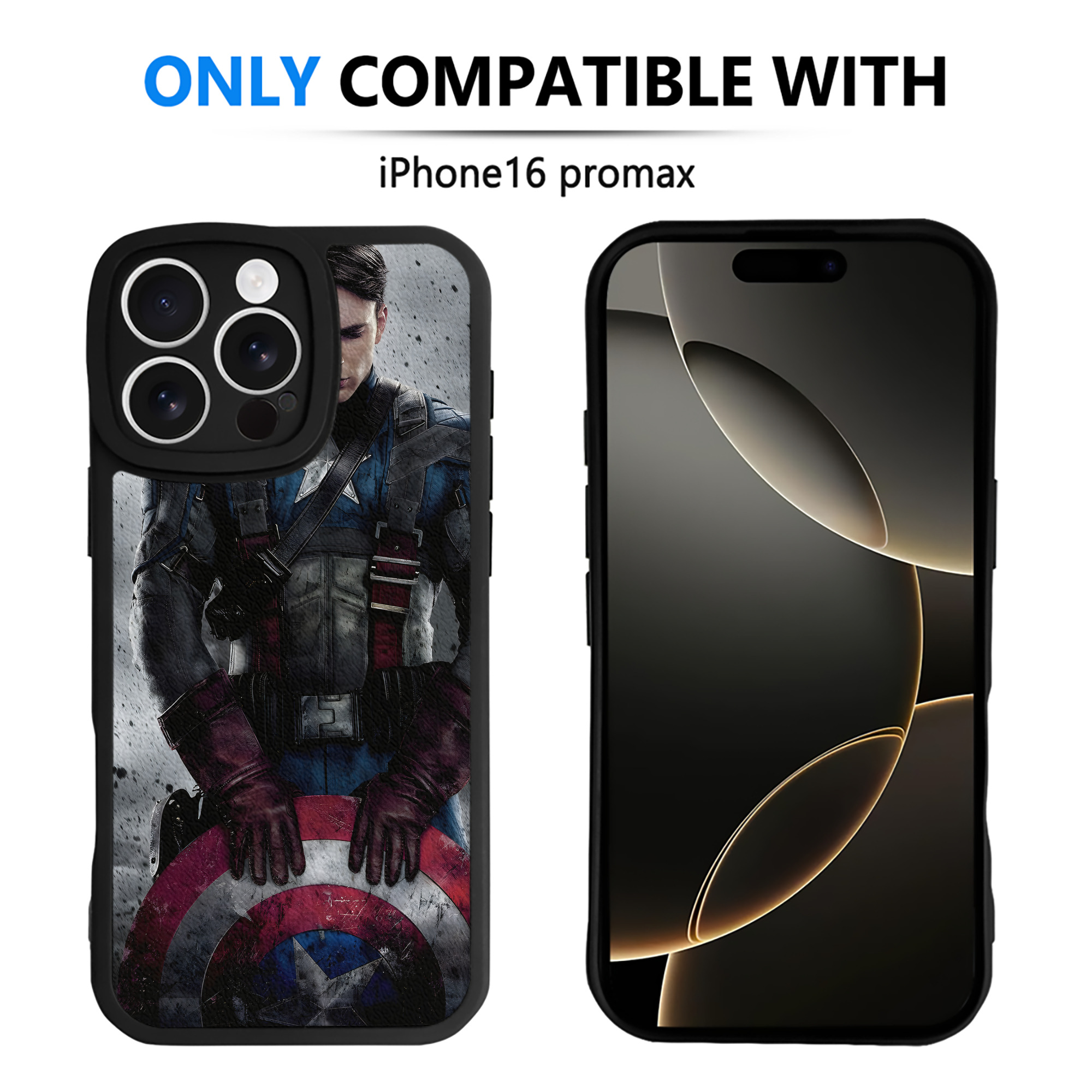 （画像用） アベンジャーズ The Avengers 【iPhone 16シリーズ対応】シリコンスマホケース（レザー調） 材質：シリコン